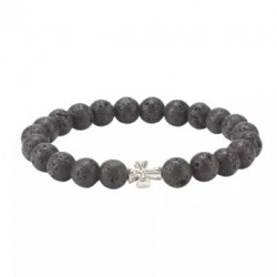 Bracelet en pierre de lave...