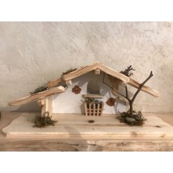 Etable-cabane en bois 38cm