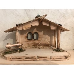 Etable-cabane en bois 30cm